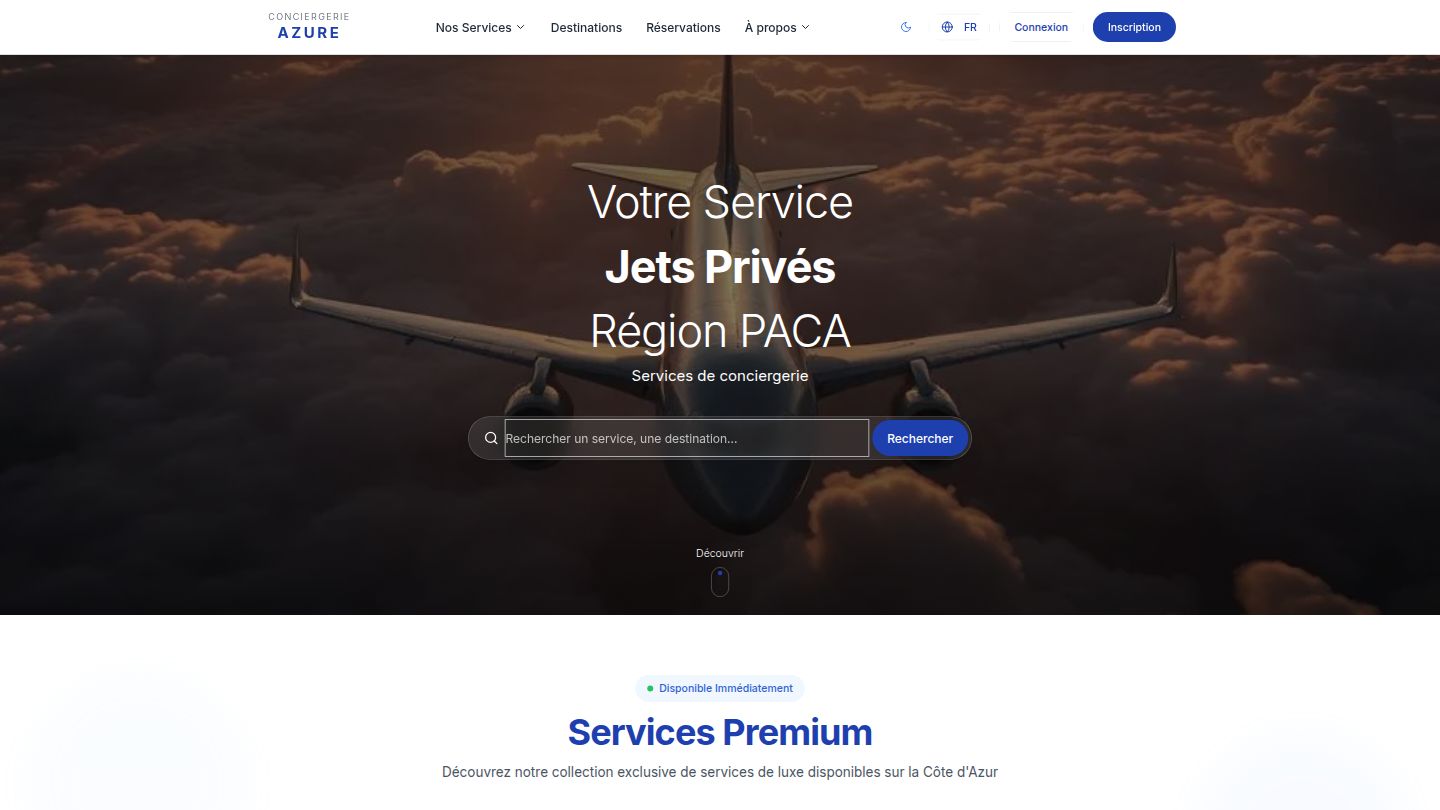 Conciergerie Azure - Jets Privés
